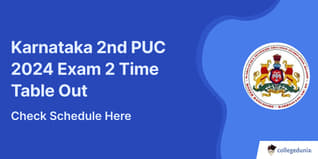 Karnataka 2nd PUC 2024 Exam 2 Time Table Out; Check Time Table Below